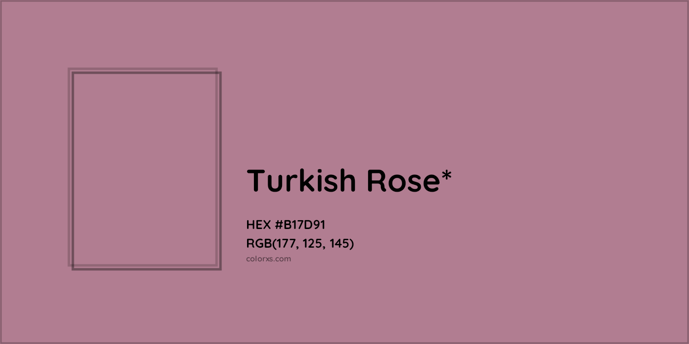 HEX #B17D91 Color Name, Color Code, Palettes, Similar Paints, Images