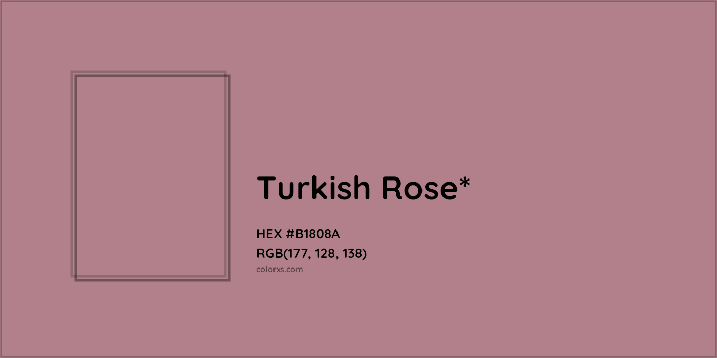 HEX #B1808A Color Name, Color Code, Palettes, Similar Paints, Images