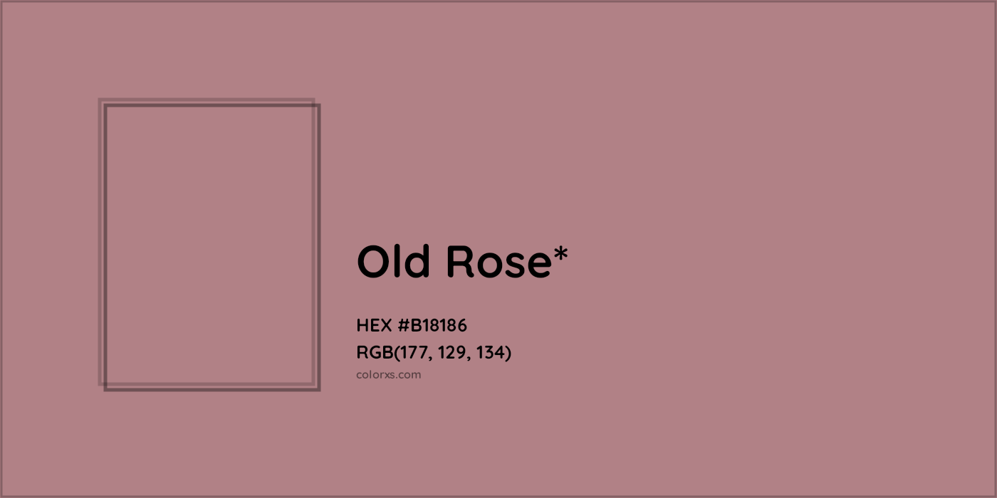 HEX #B18186 Color Name, Color Code, Palettes, Similar Paints, Images