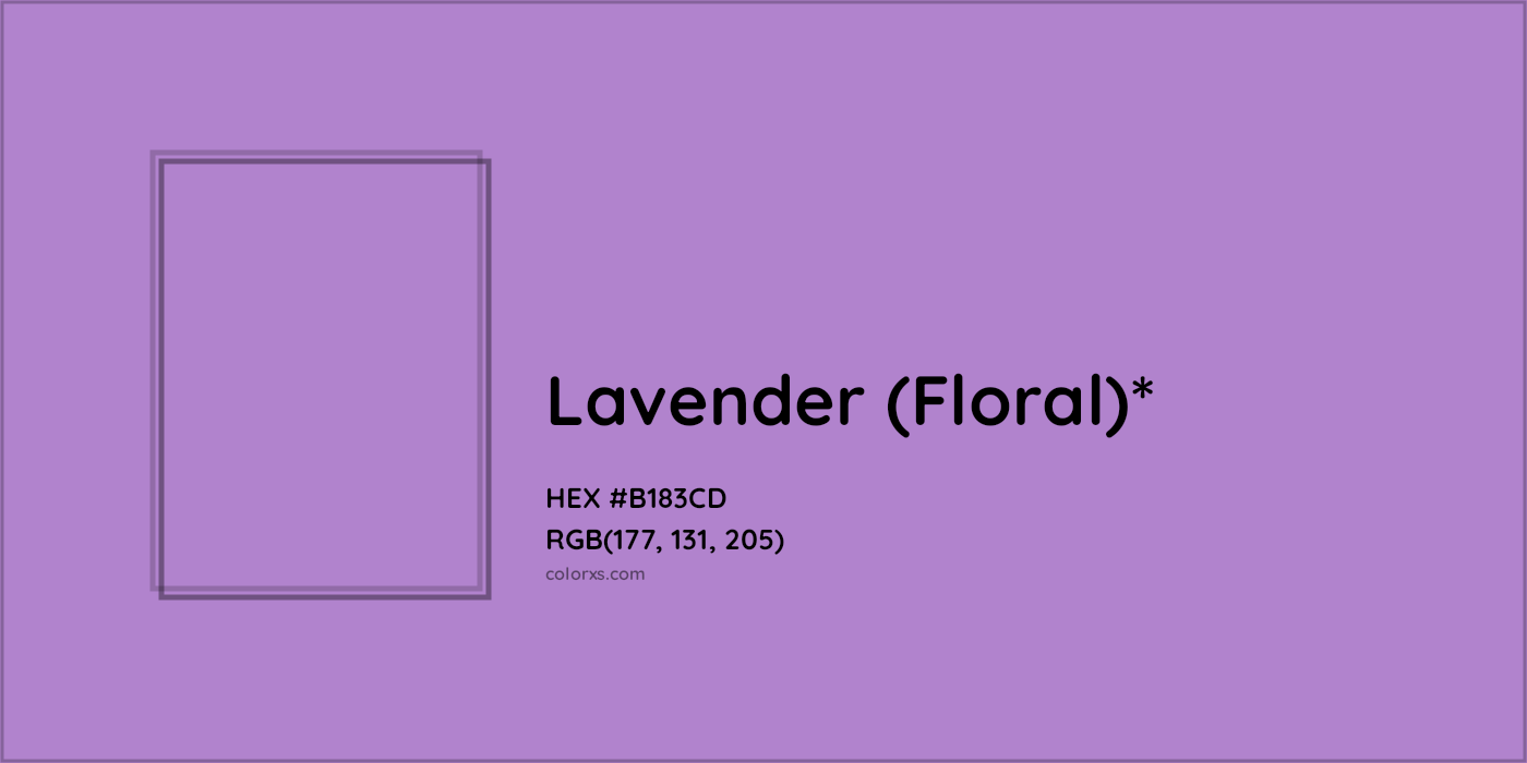 HEX #B183CD Color Name, Color Code, Palettes, Similar Paints, Images