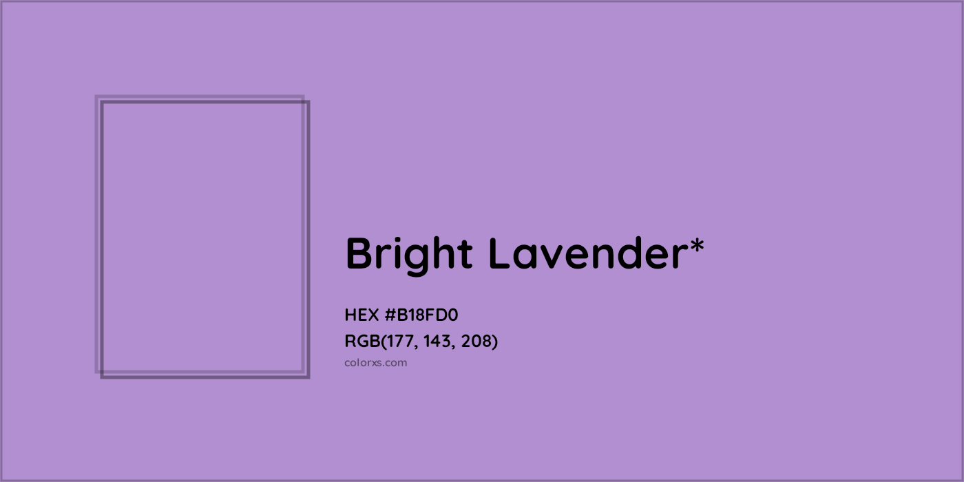 HEX #B18FD0 Color Name, Color Code, Palettes, Similar Paints, Images