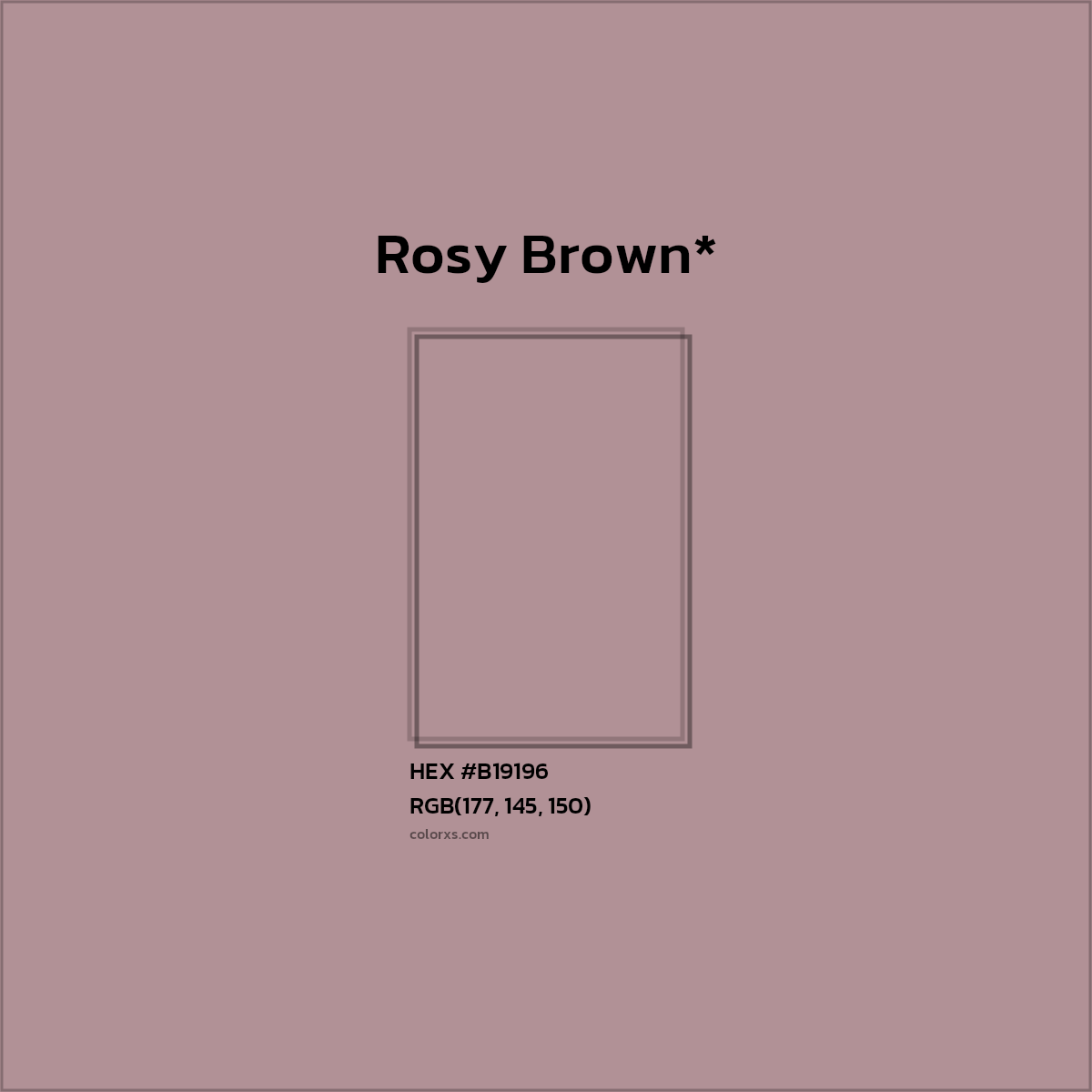 HEX #B19196 Color Name, Color Code, Palettes, Similar Paints, Images