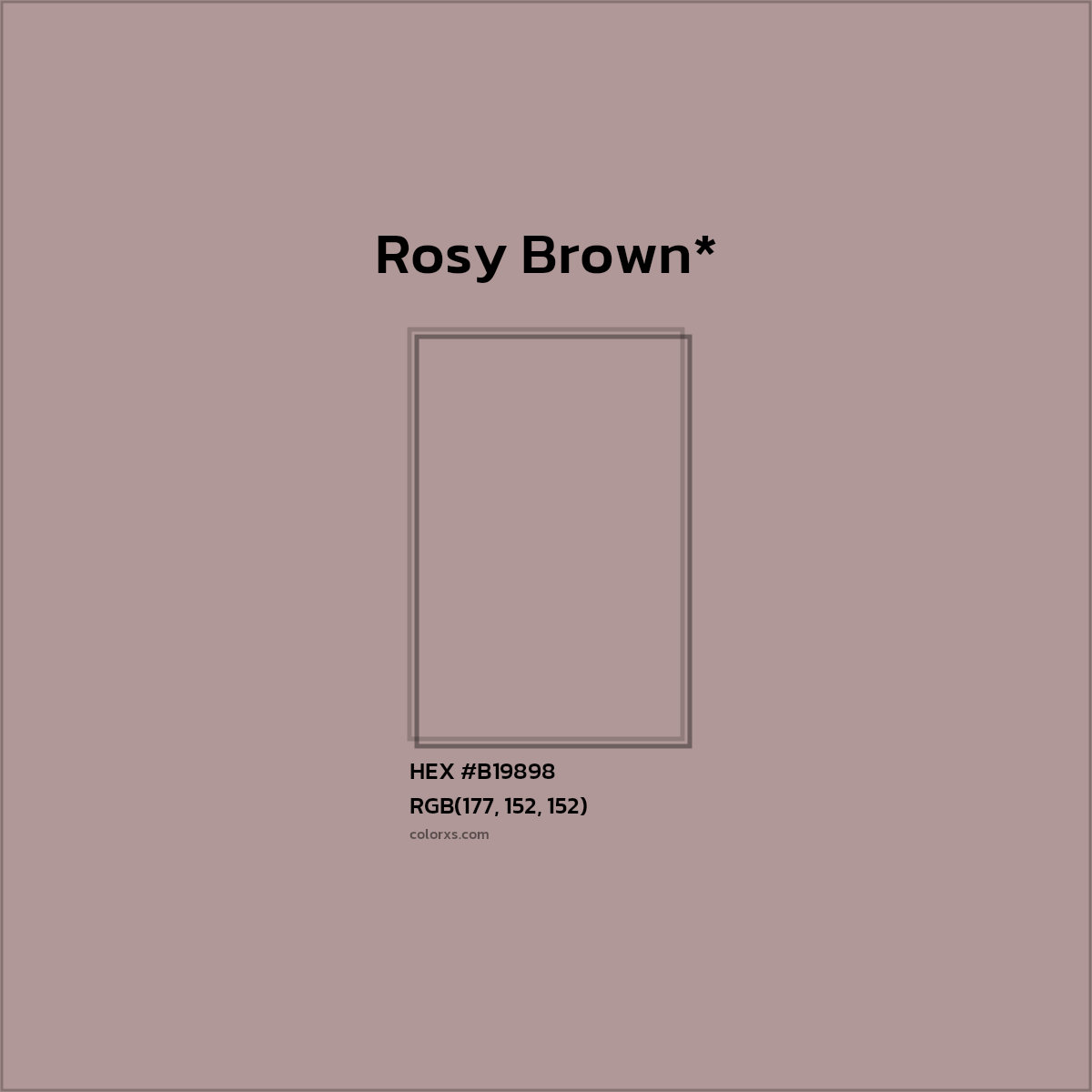 HEX #B19898 Color Name, Color Code, Palettes, Similar Paints, Images