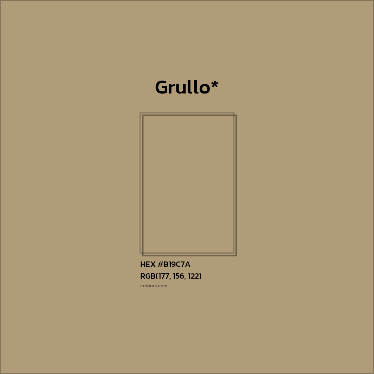 HEX #B19C7A Color Name, Color Code, Palettes, Similar Paints, Images