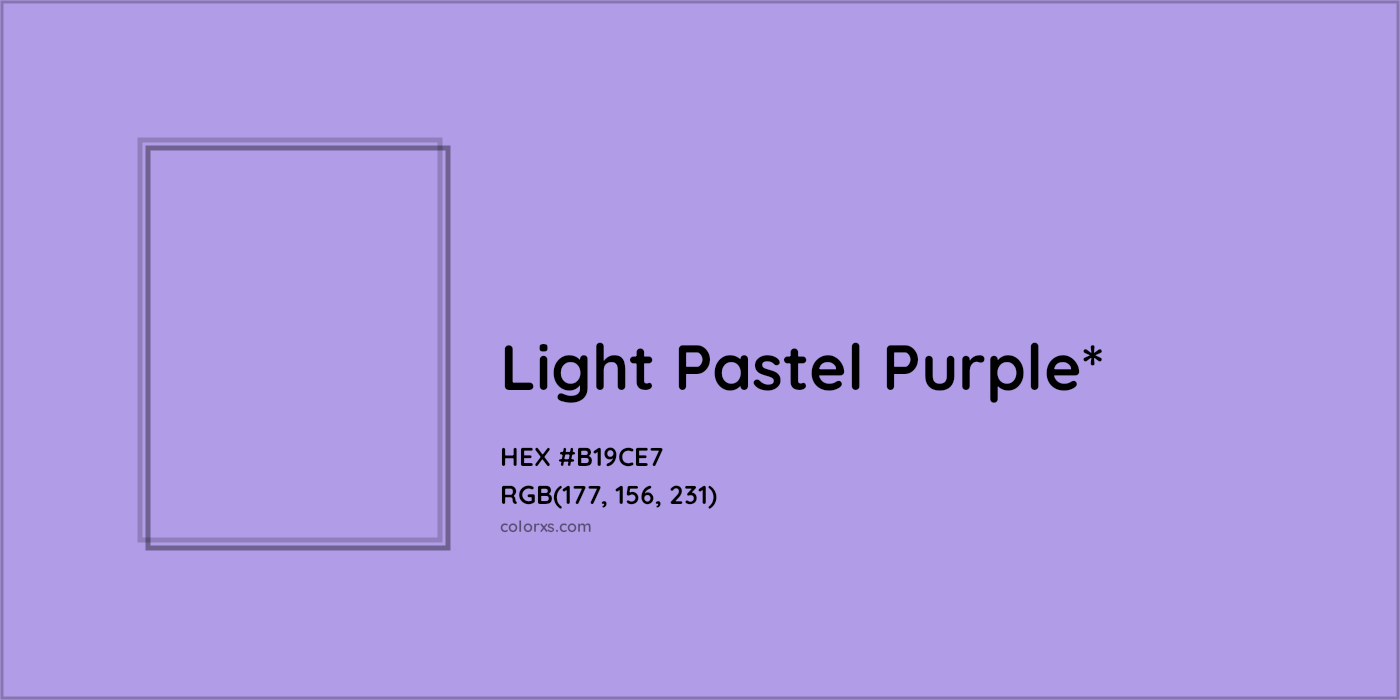 HEX #B19CE7 Color Name, Color Code, Palettes, Similar Paints, Images