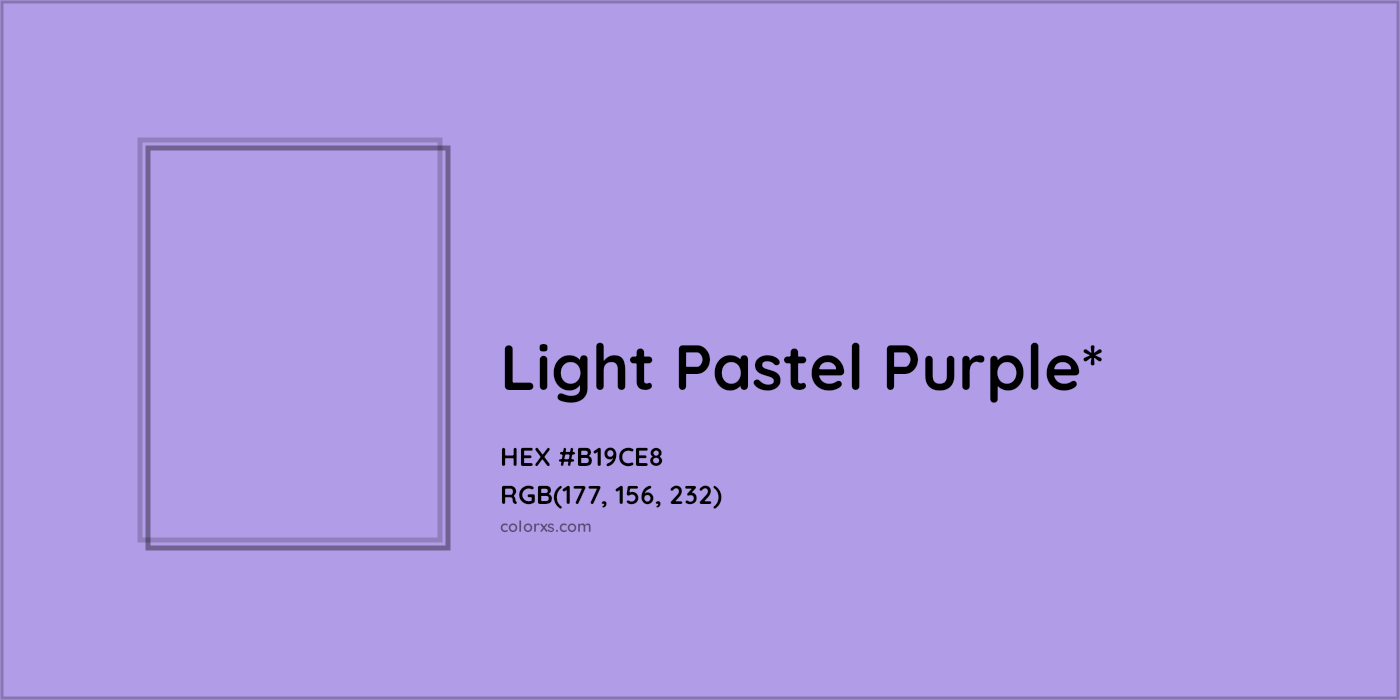 HEX #B19CE8 Color Name, Color Code, Palettes, Similar Paints, Images