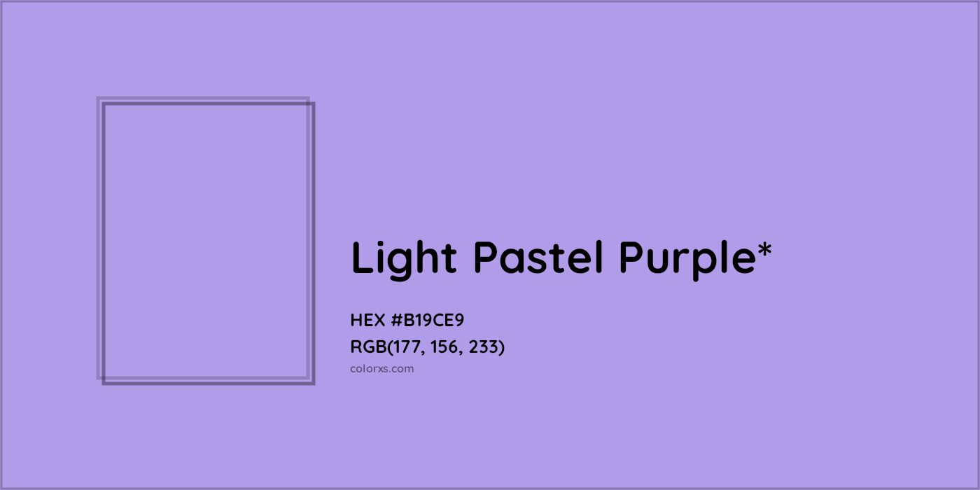 HEX #B19CE9 Color Name, Color Code, Palettes, Similar Paints, Images
