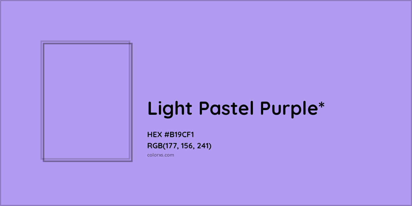 HEX #B19CF1 Color Name, Color Code, Palettes, Similar Paints, Images