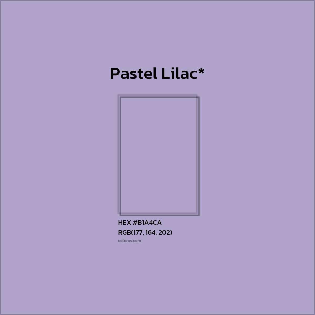 HEX #B1A4CA Color Name, Color Code, Palettes, Similar Paints, Images