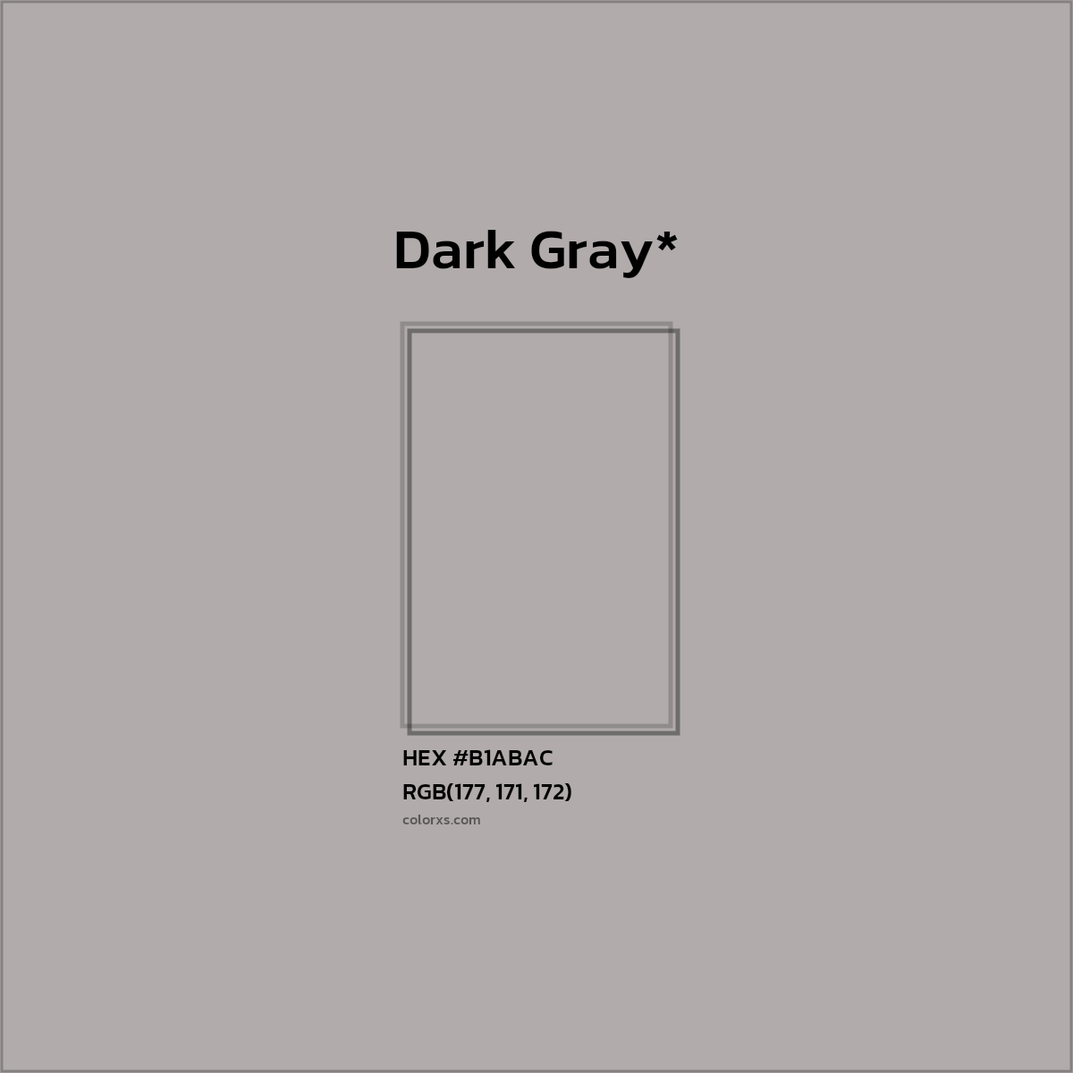HEX #B1ABAC Color Name, Color Code, Palettes, Similar Paints, Images