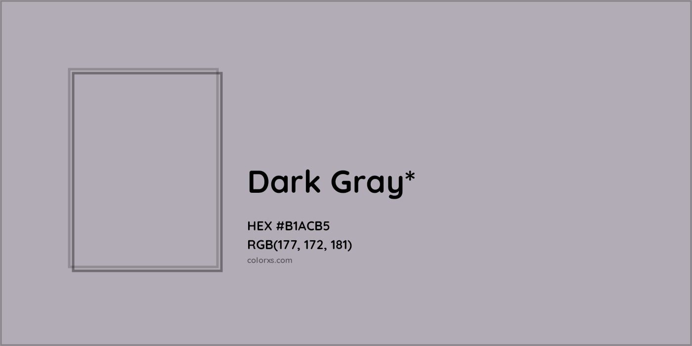 HEX #B1ACB5 Color Name, Color Code, Palettes, Similar Paints, Images