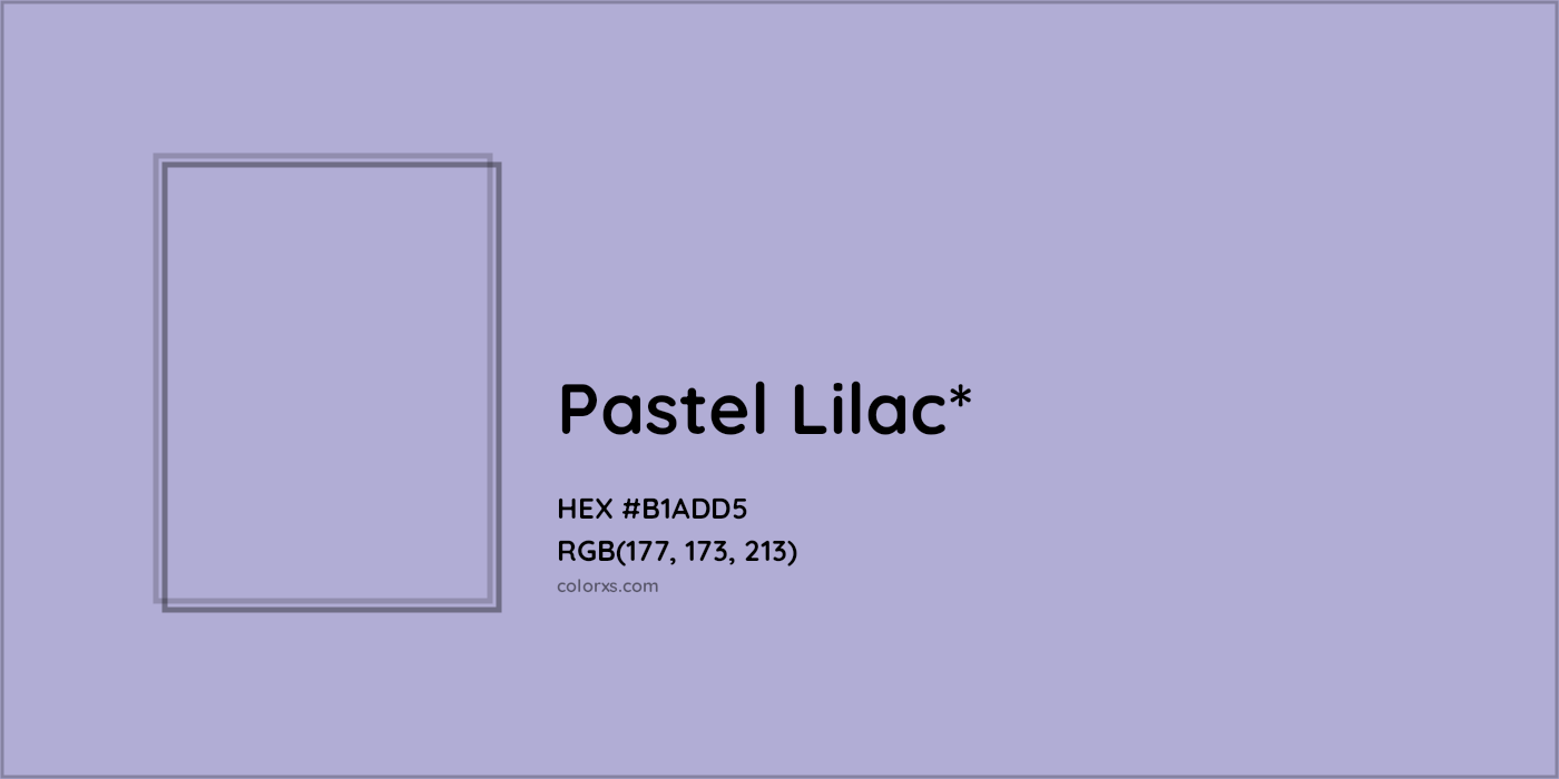 HEX #B1ADD5 Color Name, Color Code, Palettes, Similar Paints, Images