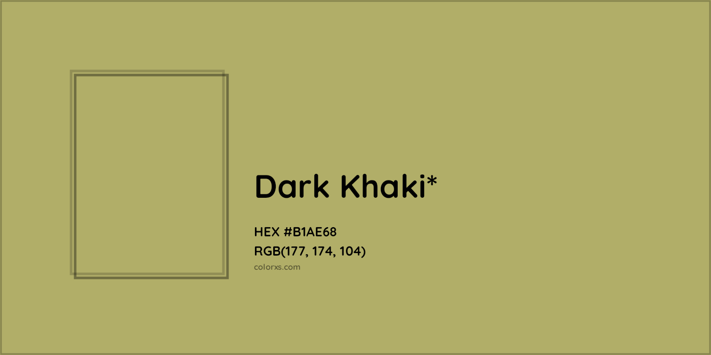 HEX #B1AE68 Color Name, Color Code, Palettes, Similar Paints, Images