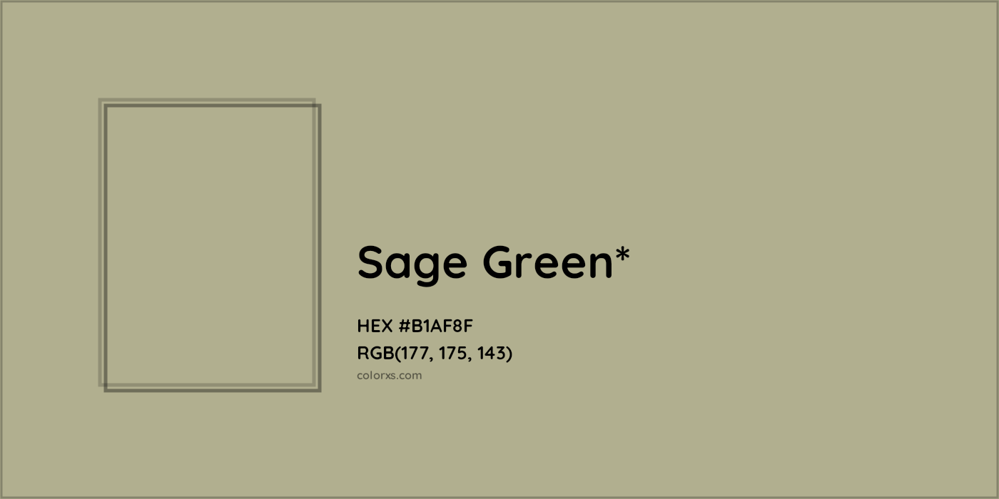 HEX #B1AF8F Color Name, Color Code, Palettes, Similar Paints, Images