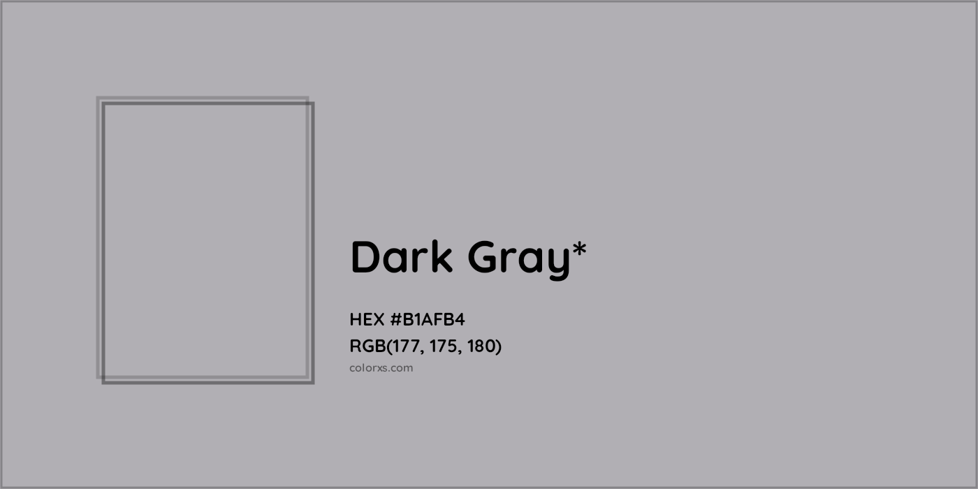 HEX #B1AFB4 Color Name, Color Code, Palettes, Similar Paints, Images