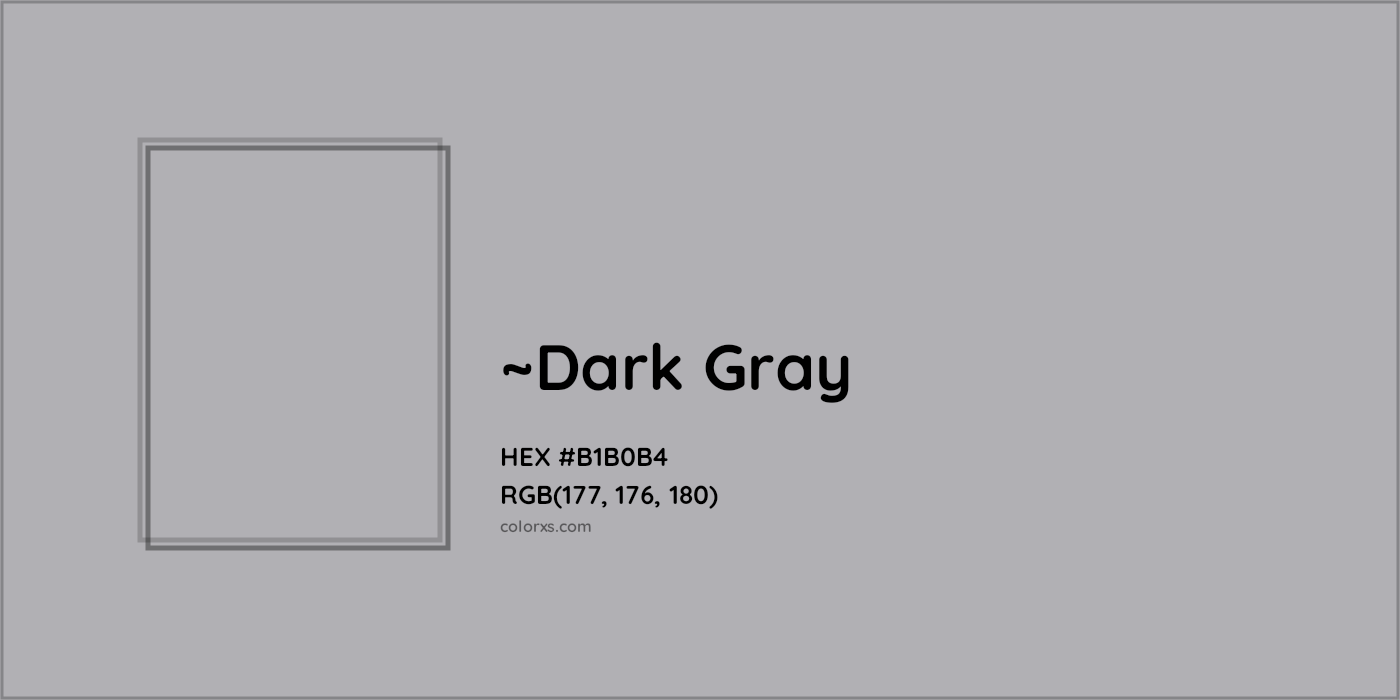 HEX #B1B0B4 Color Name, Color Code, Palettes, Similar Paints, Images
