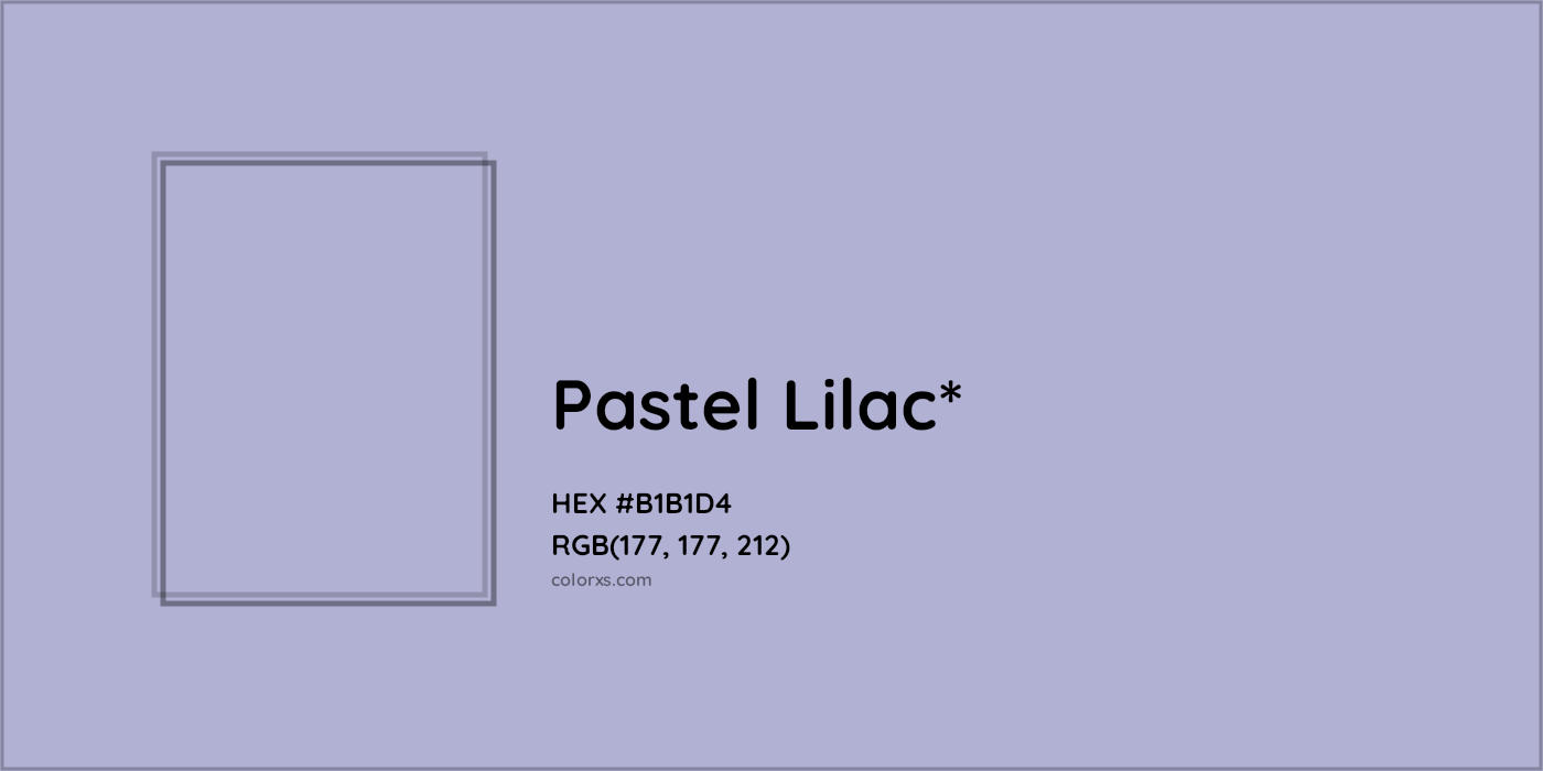 HEX #B1B1D4 Color Name, Color Code, Palettes, Similar Paints, Images