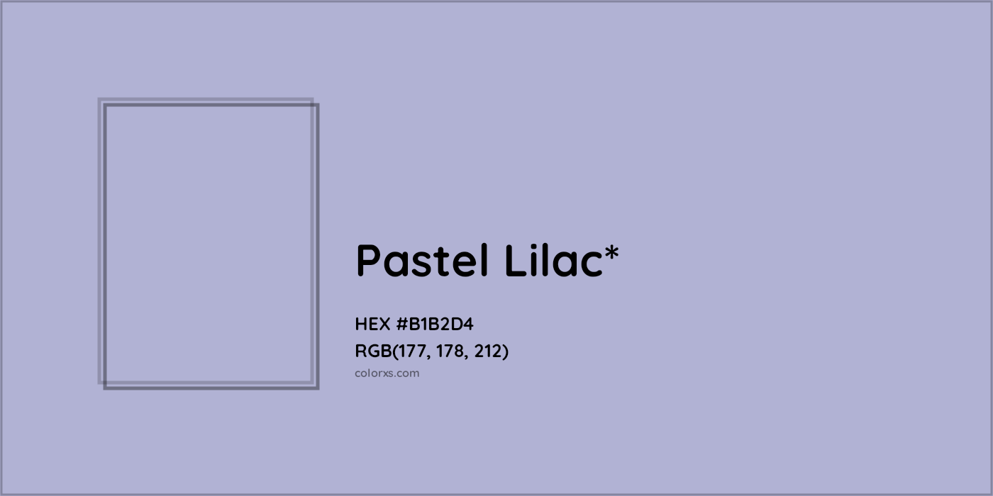 HEX #B1B2D4 Color Name, Color Code, Palettes, Similar Paints, Images