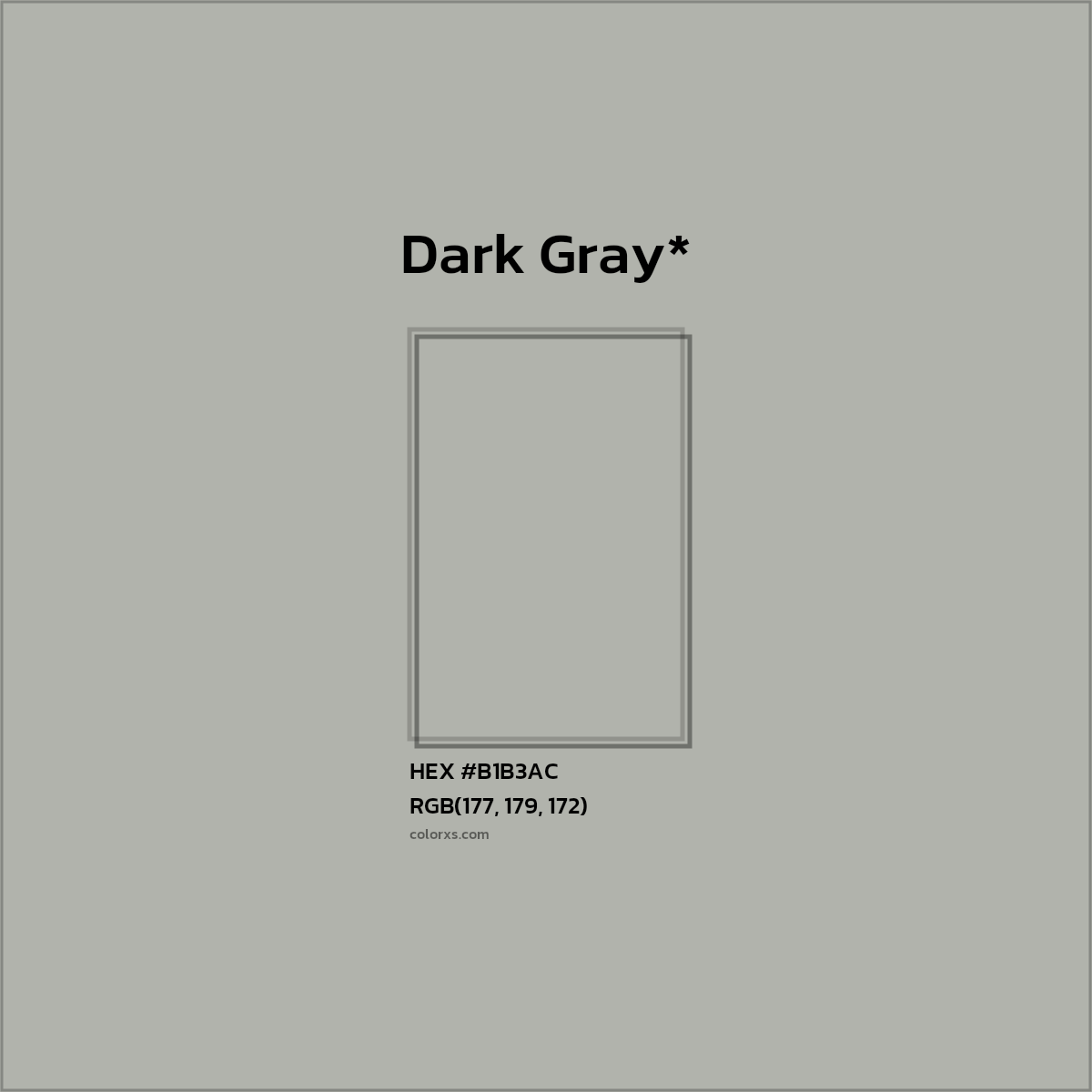 HEX #B1B3AC Color Name, Color Code, Palettes, Similar Paints, Images