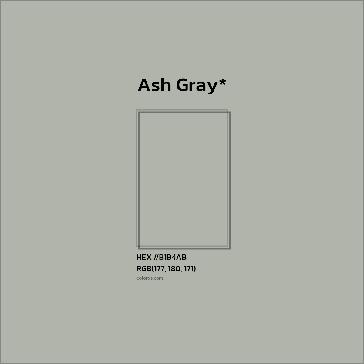 HEX #B1B4AB Color Name, Color Code, Palettes, Similar Paints, Images