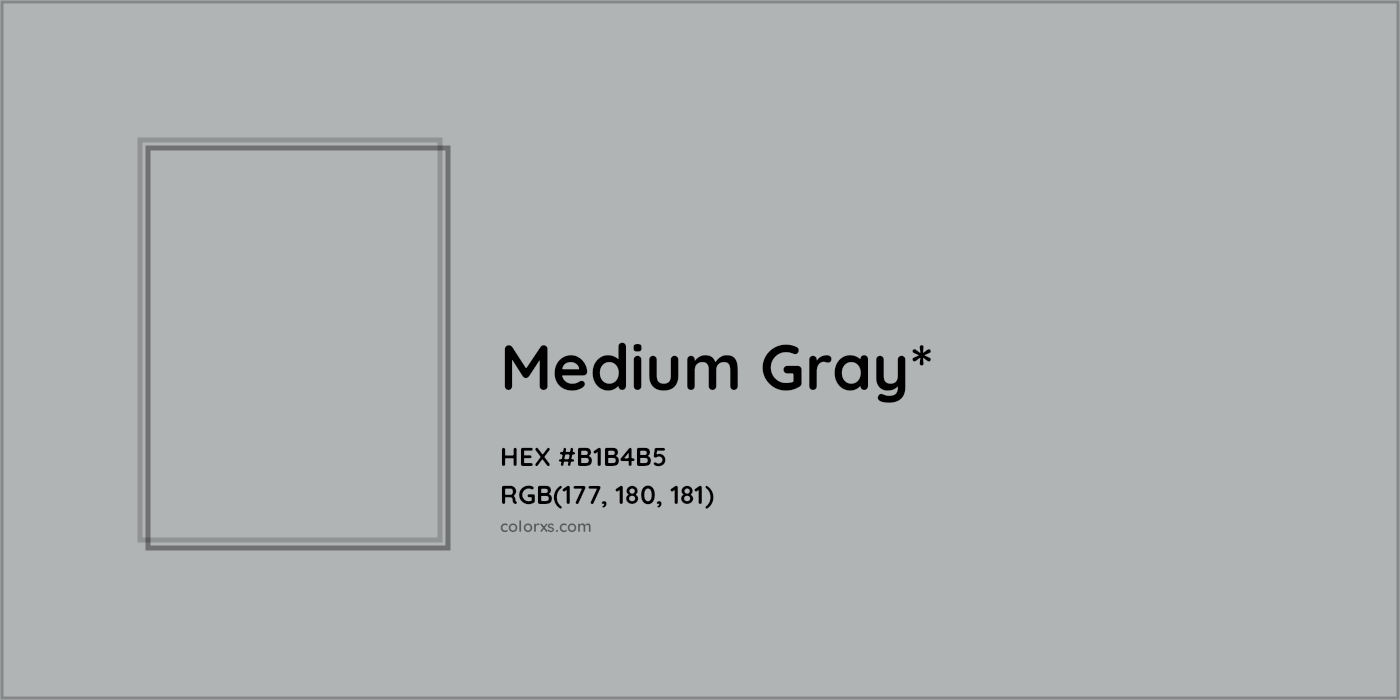 HEX #B1B4B5 Color Name, Color Code, Palettes, Similar Paints, Images