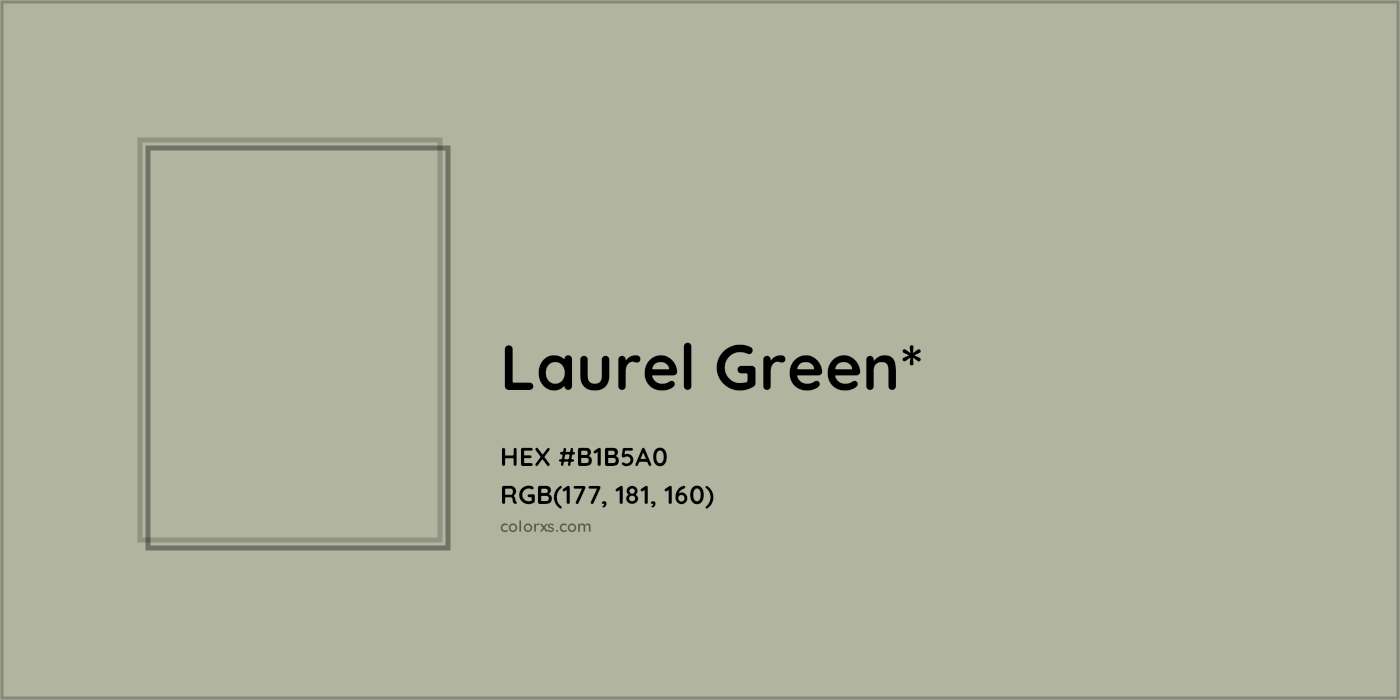 HEX #B1B5A0 Color Name, Color Code, Palettes, Similar Paints, Images