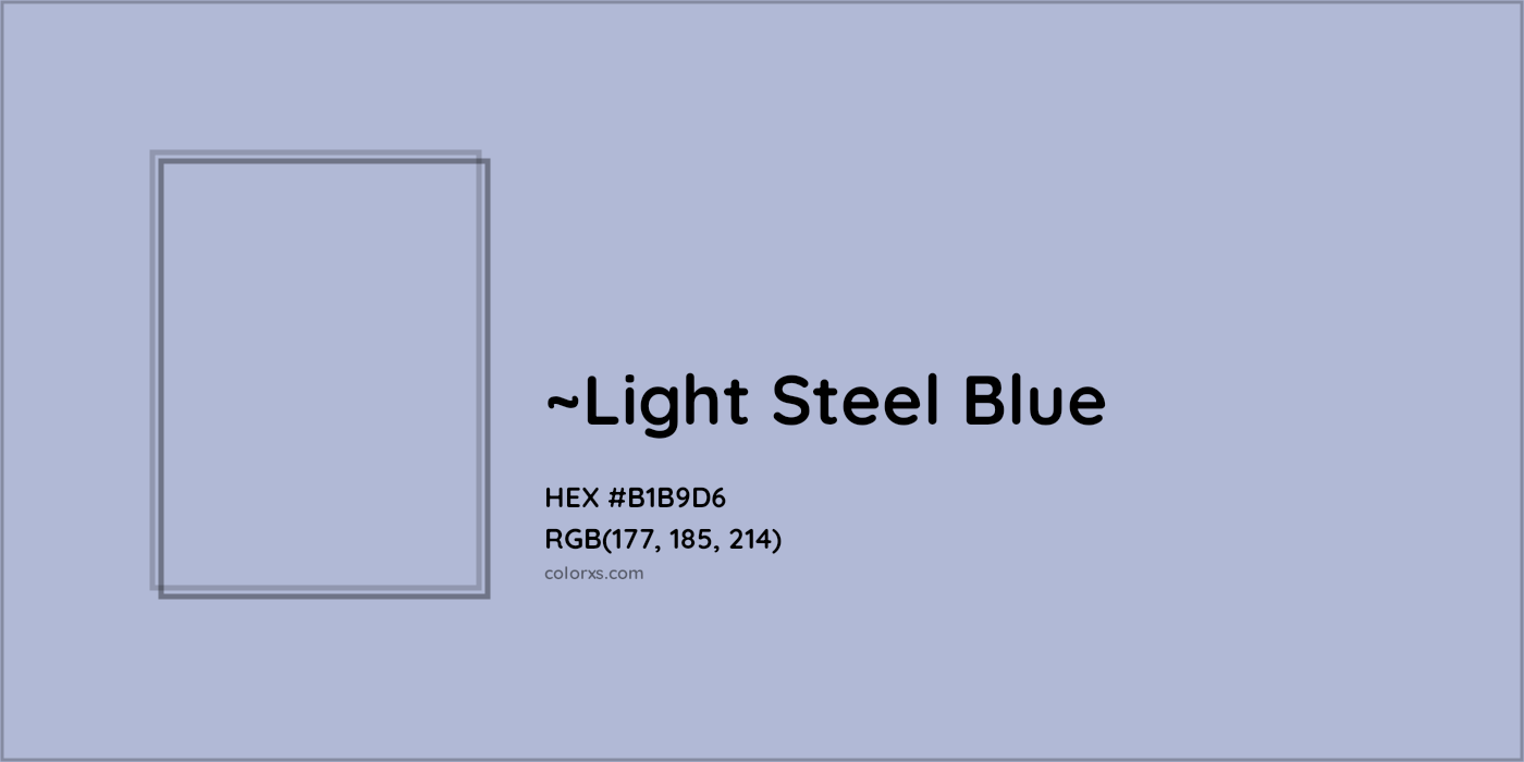 HEX #B1B9D6 Color Name, Color Code, Palettes, Similar Paints, Images