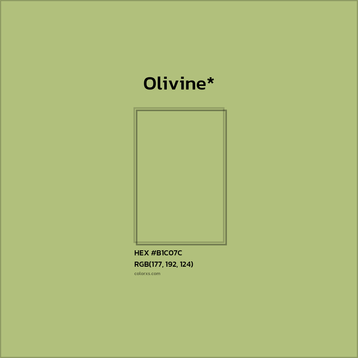 HEX #B1C07C Color Name, Color Code, Palettes, Similar Paints, Images