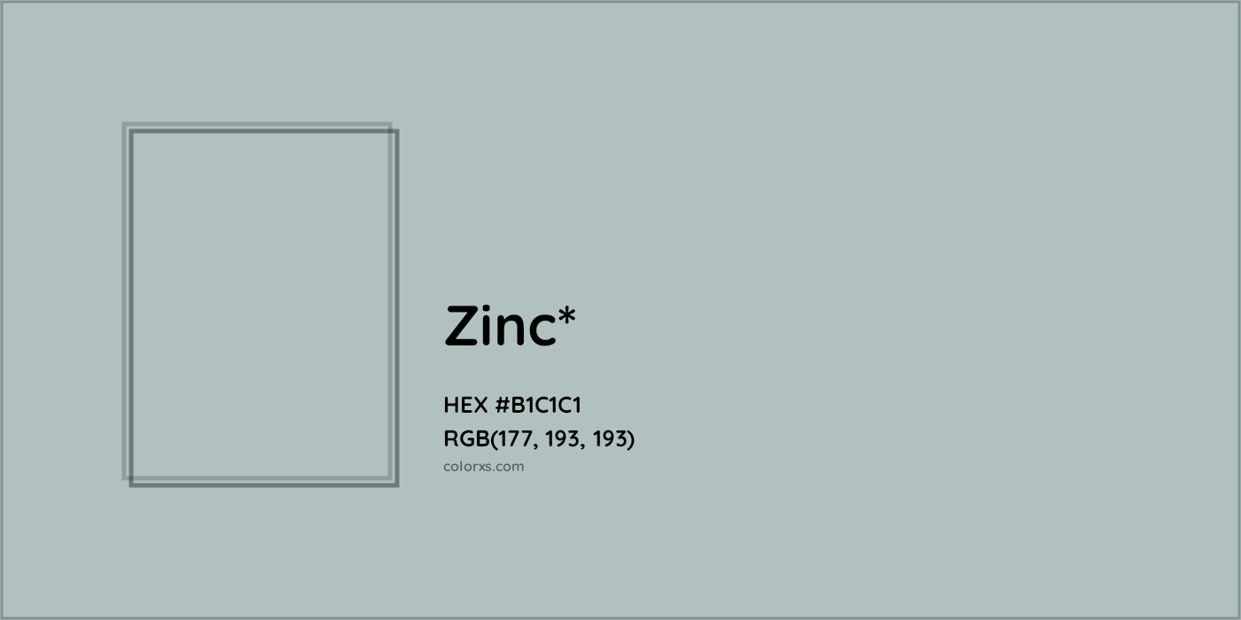 HEX #B1C1C1 Color Name, Color Code, Palettes, Similar Paints, Images