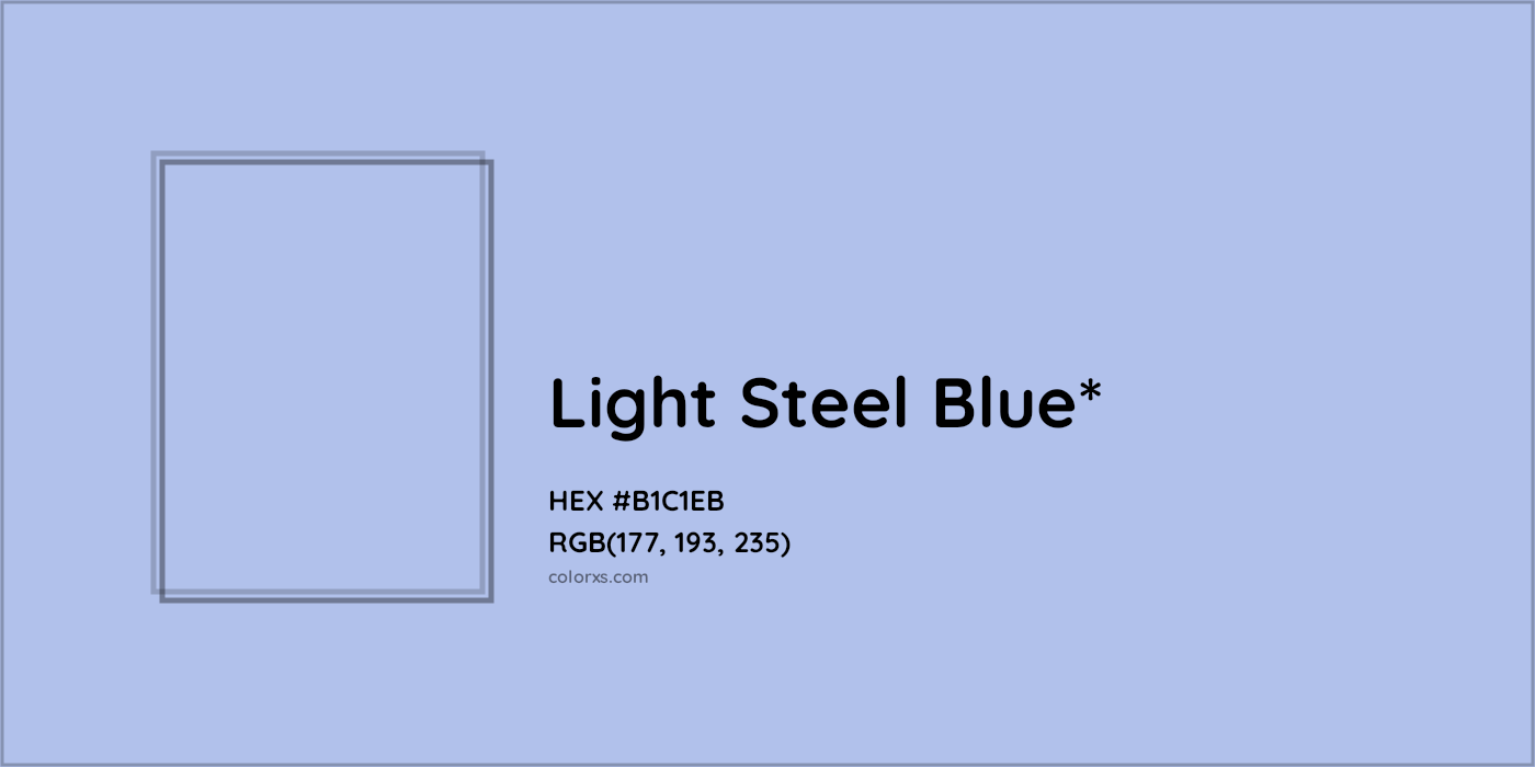 HEX #B1C1EB Color Name, Color Code, Palettes, Similar Paints, Images