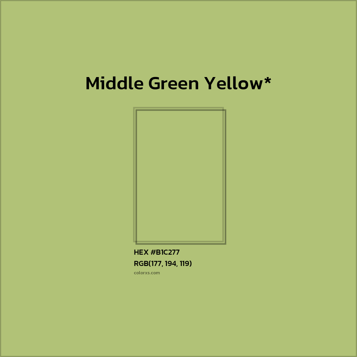 HEX #B1C277 Color Name, Color Code, Palettes, Similar Paints, Images