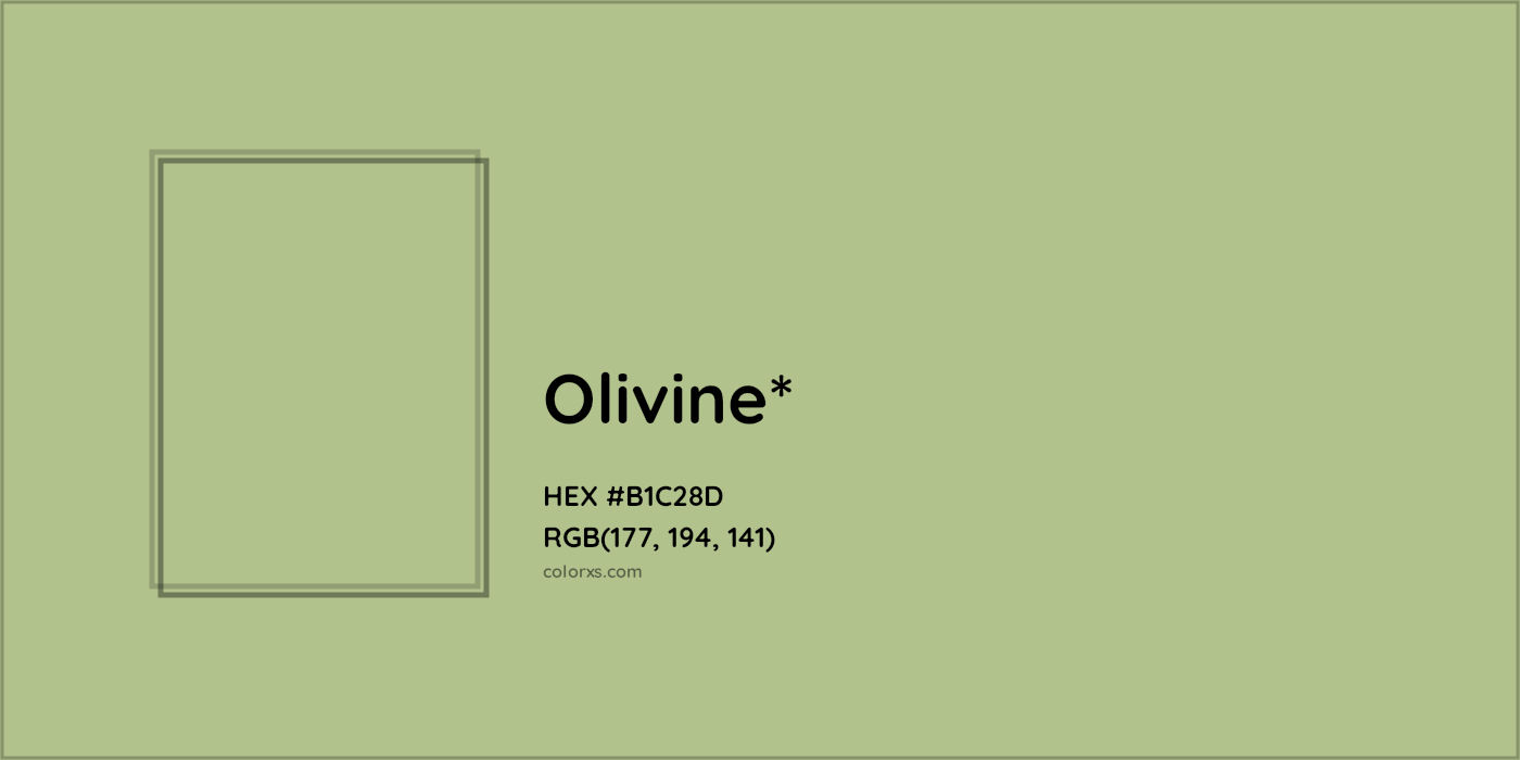 HEX #B1C28D Color Name, Color Code, Palettes, Similar Paints, Images