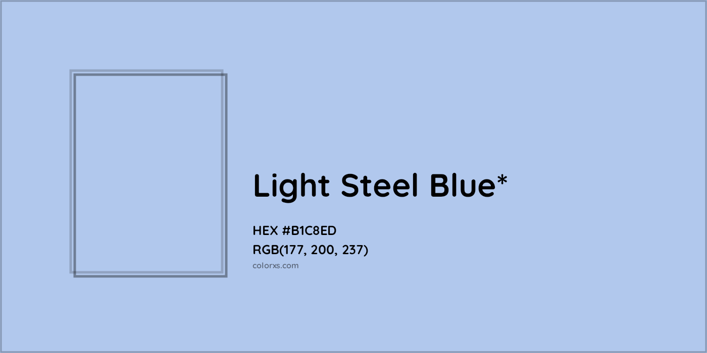 HEX #B1C8ED Color Name, Color Code, Palettes, Similar Paints, Images