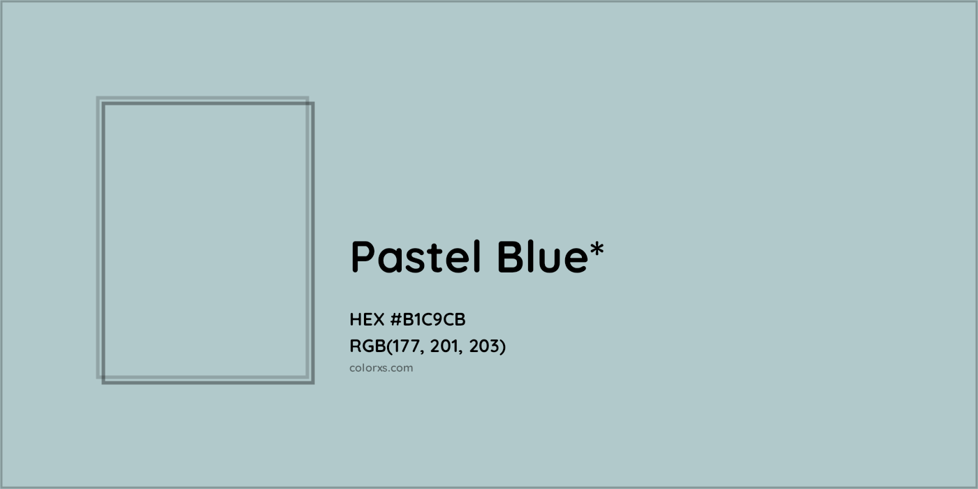 HEX #B1C9CB Color Name, Color Code, Palettes, Similar Paints, Images