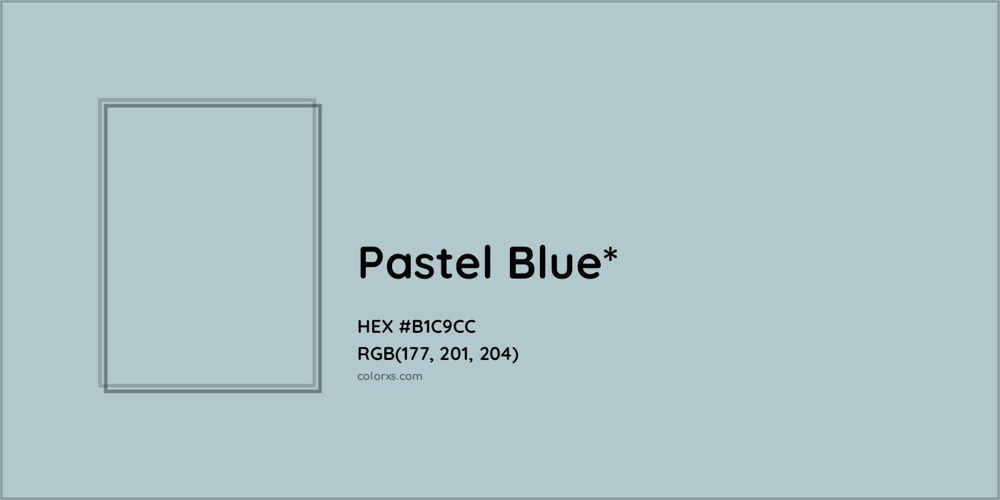 HEX #B1C9CC Color Name, Color Code, Palettes, Similar Paints, Images