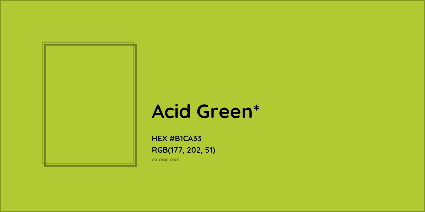 HEX #B1CA33 Color Name, Color Code, Palettes, Similar Paints, Images