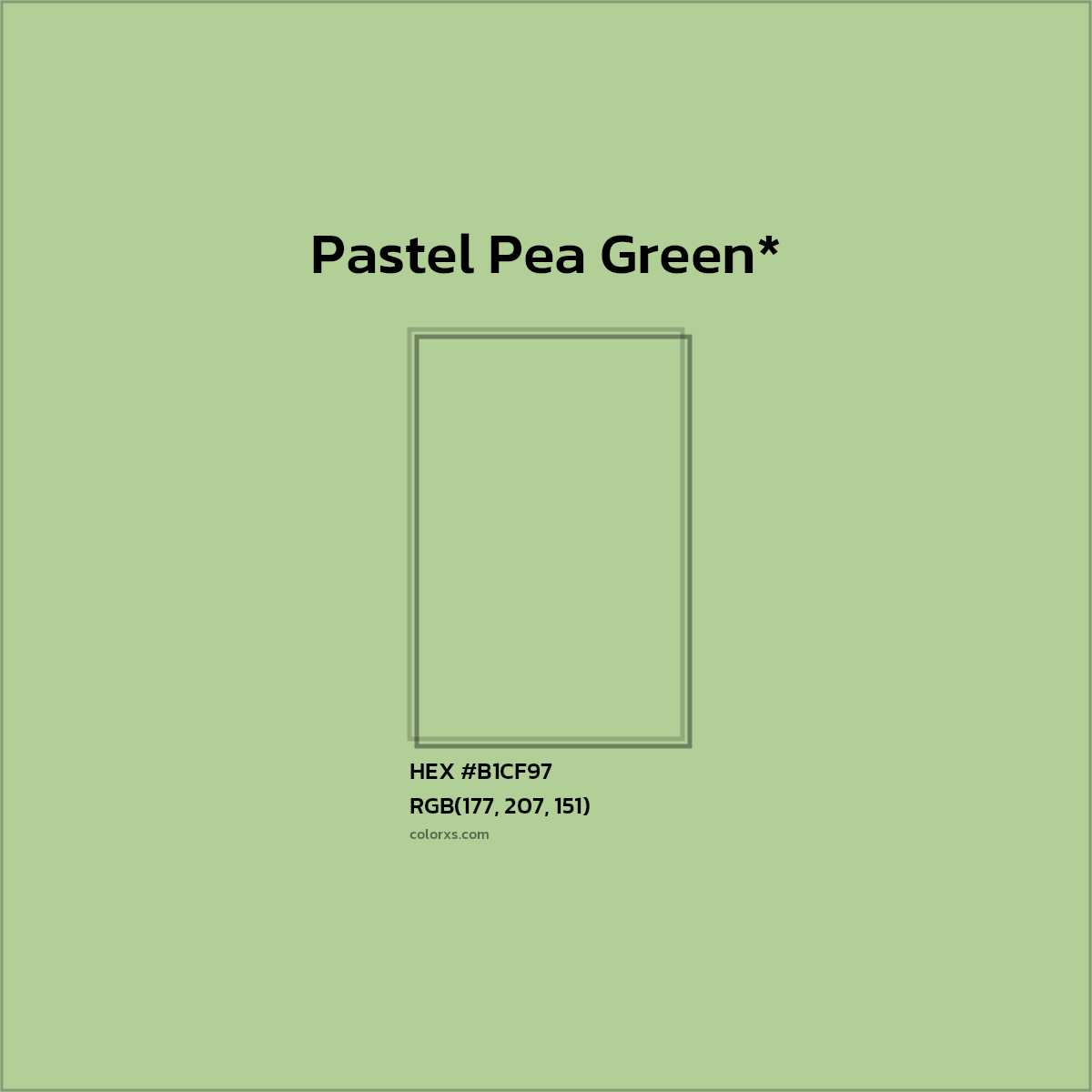 HEX #B1CF97 Color Name, Color Code, Palettes, Similar Paints, Images