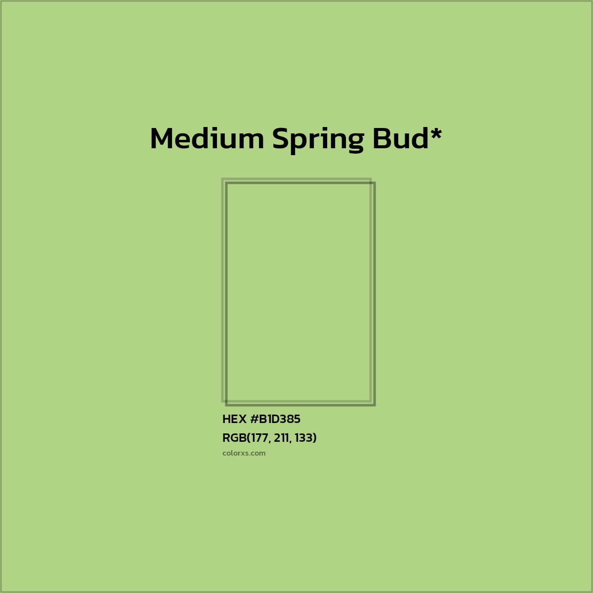 HEX #B1D385 Color Name, Color Code, Palettes, Similar Paints, Images