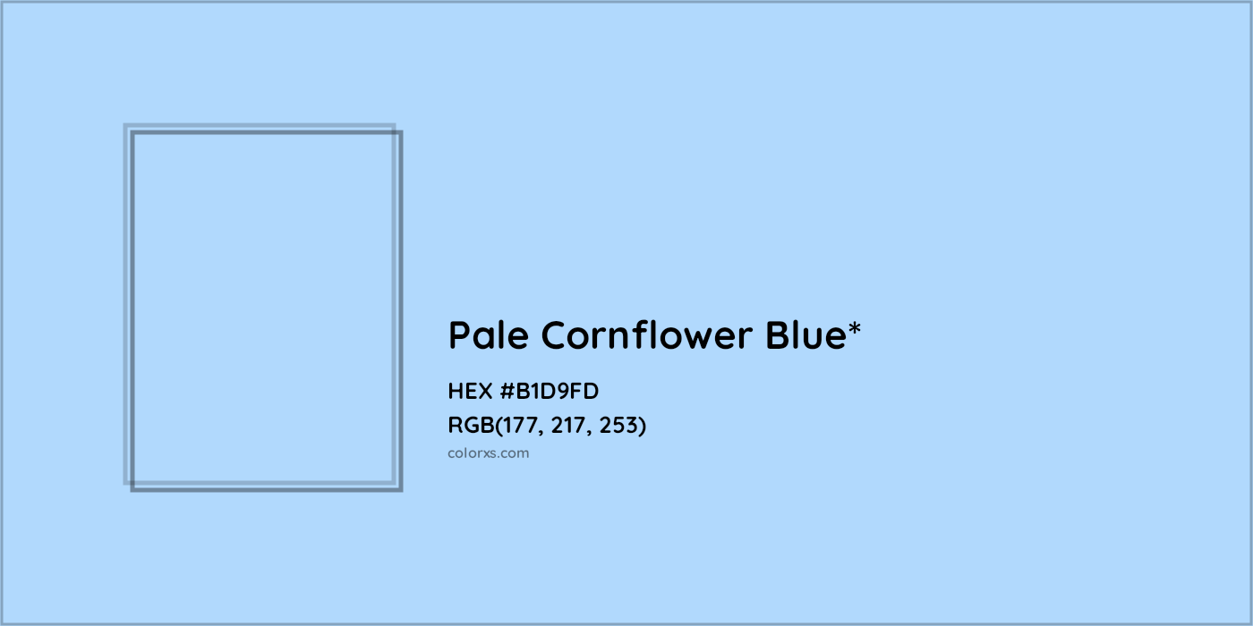 HEX #B1D9FD Color Name, Color Code, Palettes, Similar Paints, Images