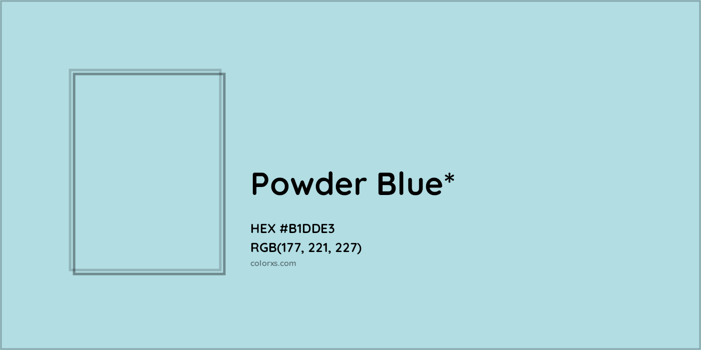 HEX #B1DDE3 Color Name, Color Code, Palettes, Similar Paints, Images