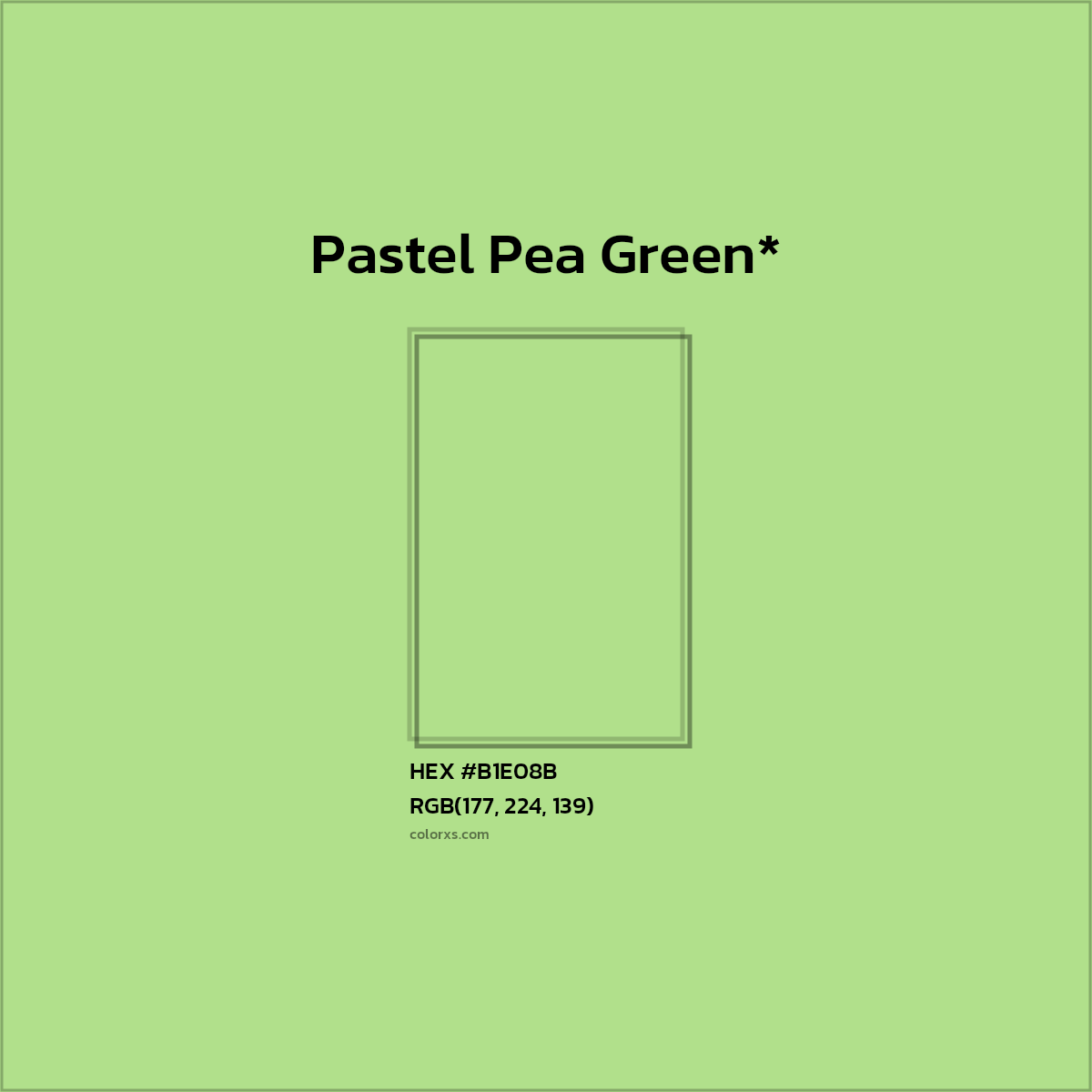 HEX #B1E08B Color Name, Color Code, Palettes, Similar Paints, Images