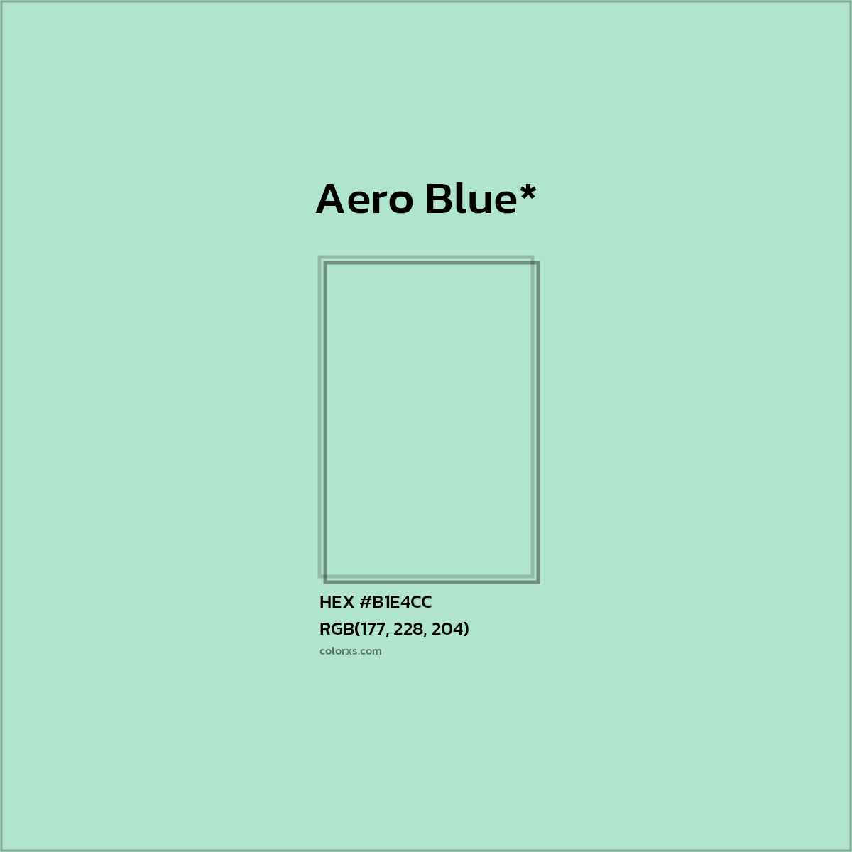 HEX #B1E4CC Color Name, Color Code, Palettes, Similar Paints, Images