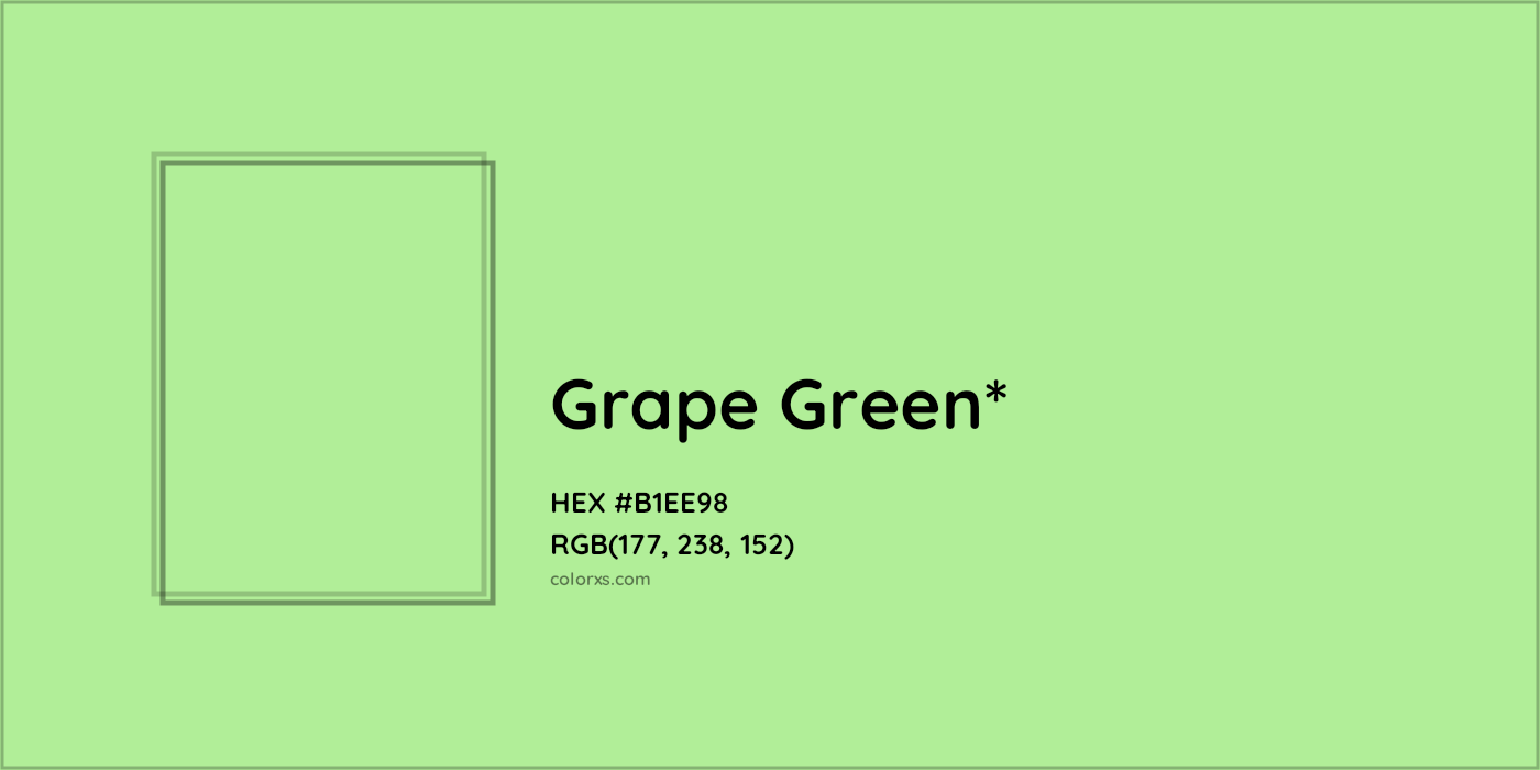 HEX #B1EE98 Color Name, Color Code, Palettes, Similar Paints, Images