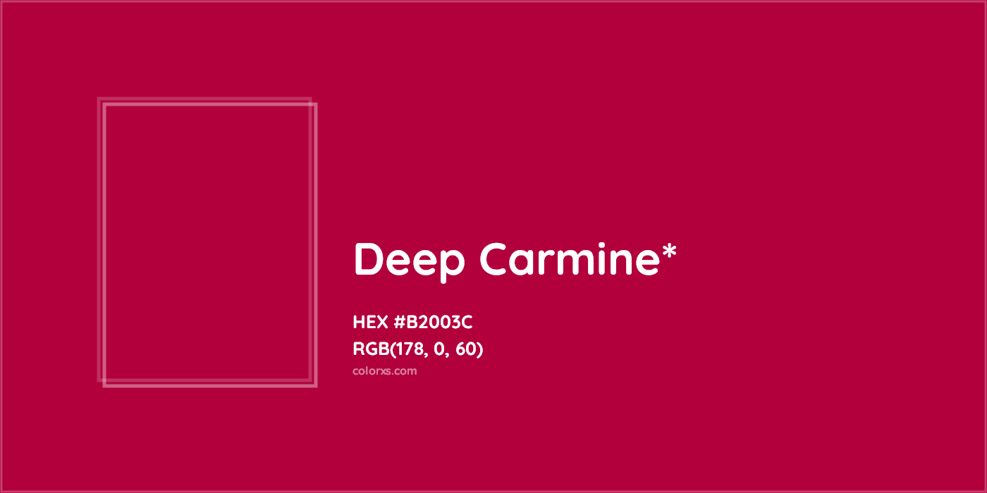 HEX #B2003C Color Name, Color Code, Palettes, Similar Paints, Images