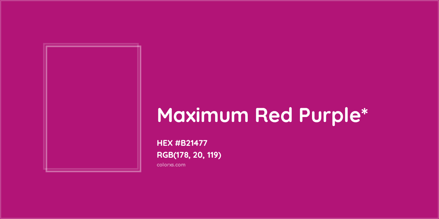 HEX #B21477 Color Name, Color Code, Palettes, Similar Paints, Images
