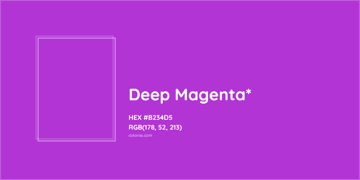 HEX #B234D5 Color Name, Color Code, Palettes, Similar Paints, Images