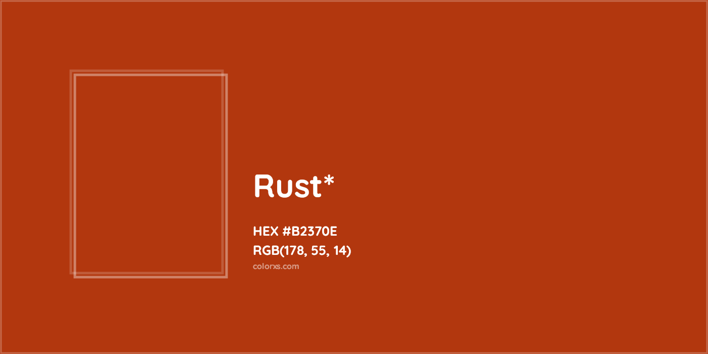HEX #B2370E Color Name, Color Code, Palettes, Similar Paints, Images