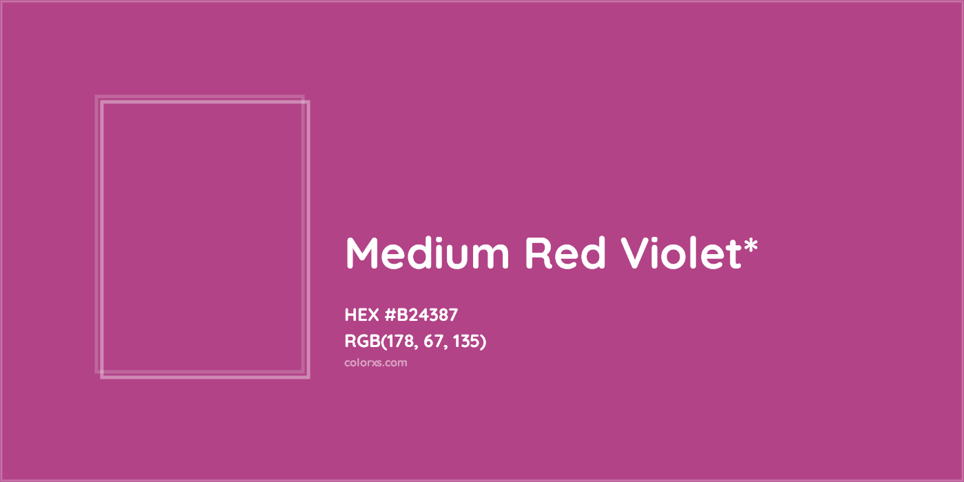 HEX #B24387 Color Name, Color Code, Palettes, Similar Paints, Images