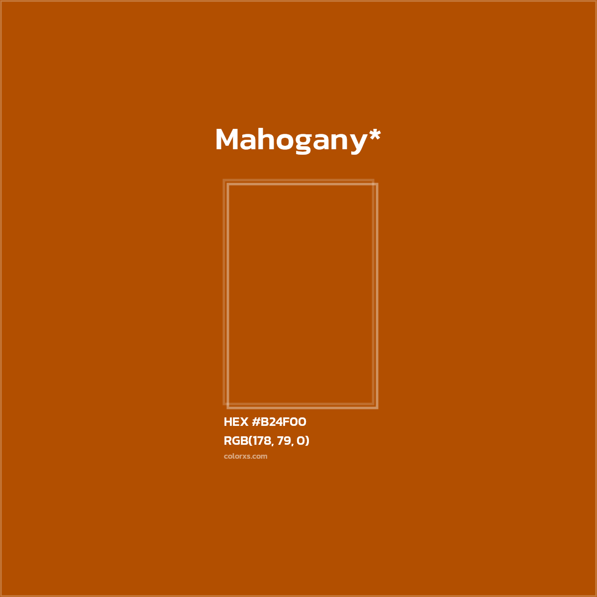 HEX #B24F00 Color Name, Color Code, Palettes, Similar Paints, Images