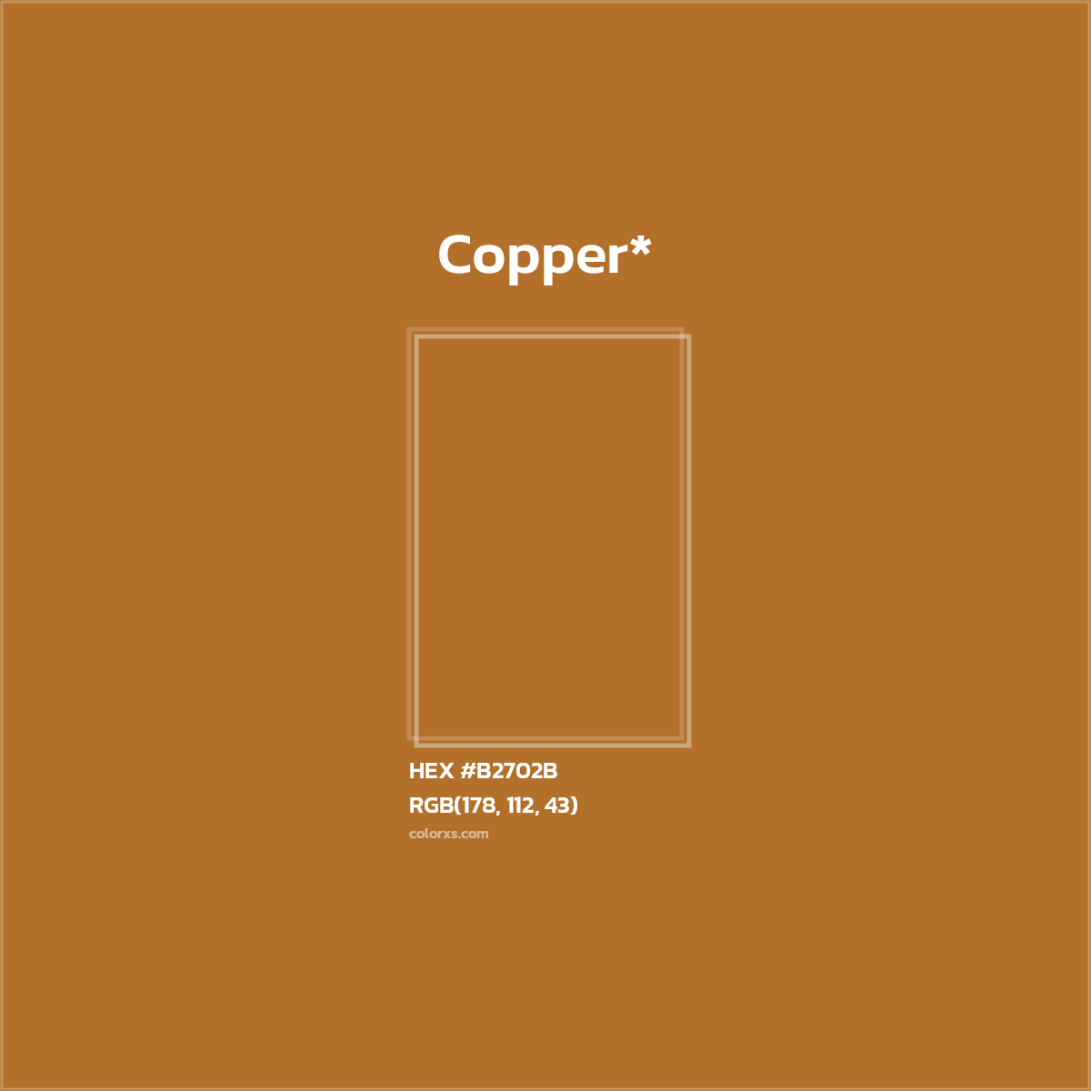 HEX #B2702B Color Name, Color Code, Palettes, Similar Paints, Images